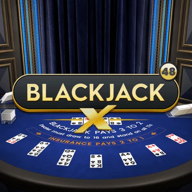 BlackjackX 48 game tile